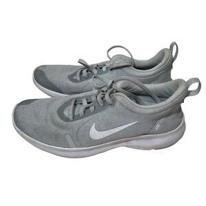 Nike Flex Experience Silver Athletic Running Shoes
